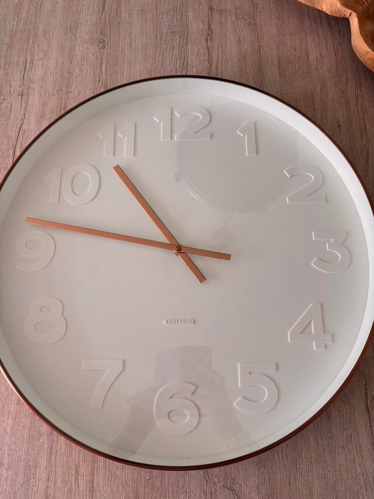 Karlsson klok, Huis en Inrichting, Woonaccessoires | Klokken, Ophalen, Gebruikt, Wandklok