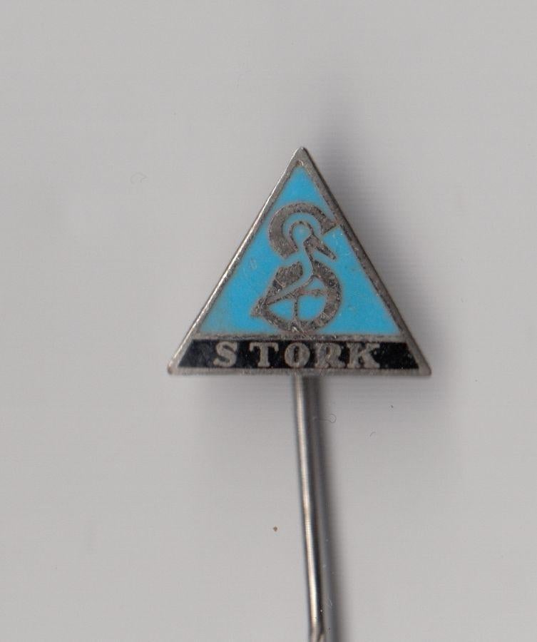 Stork Dieselmotoren Scheepvaart emaille speldje, Verzamelen, Gebruikt, Niet vindbaar, Niet vindbaar, Speldje of Pin