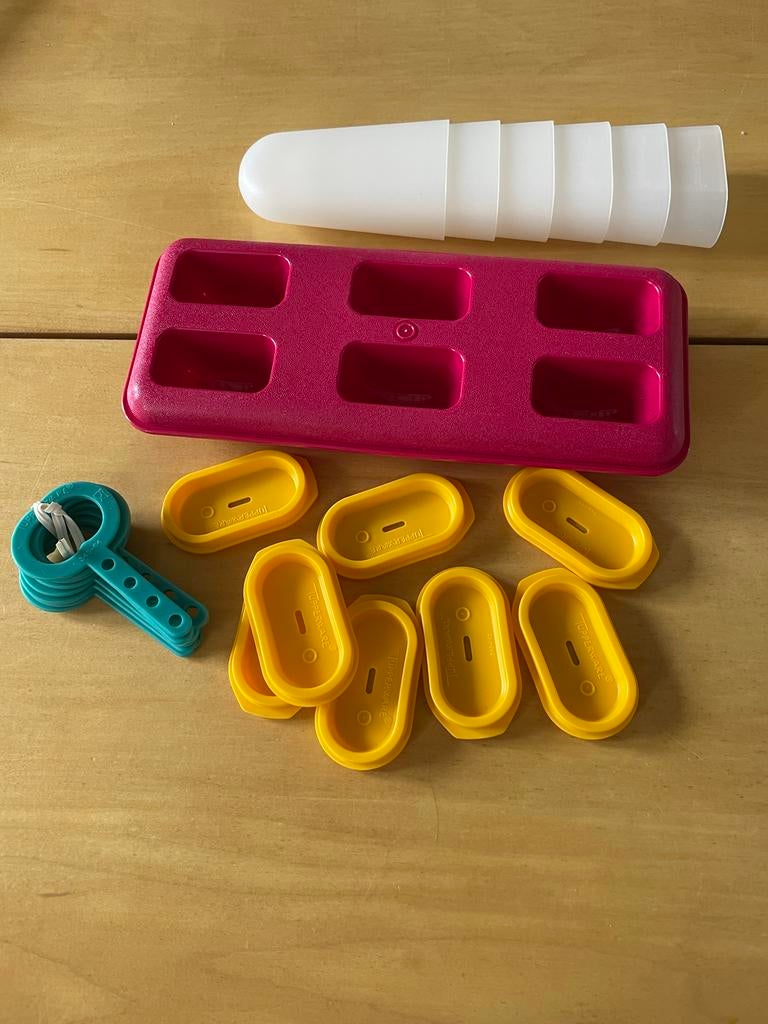 Tupperware ijsjes maken, Ophalen of Verzenden, Zo goed als nieuw, Wit, Overige typen