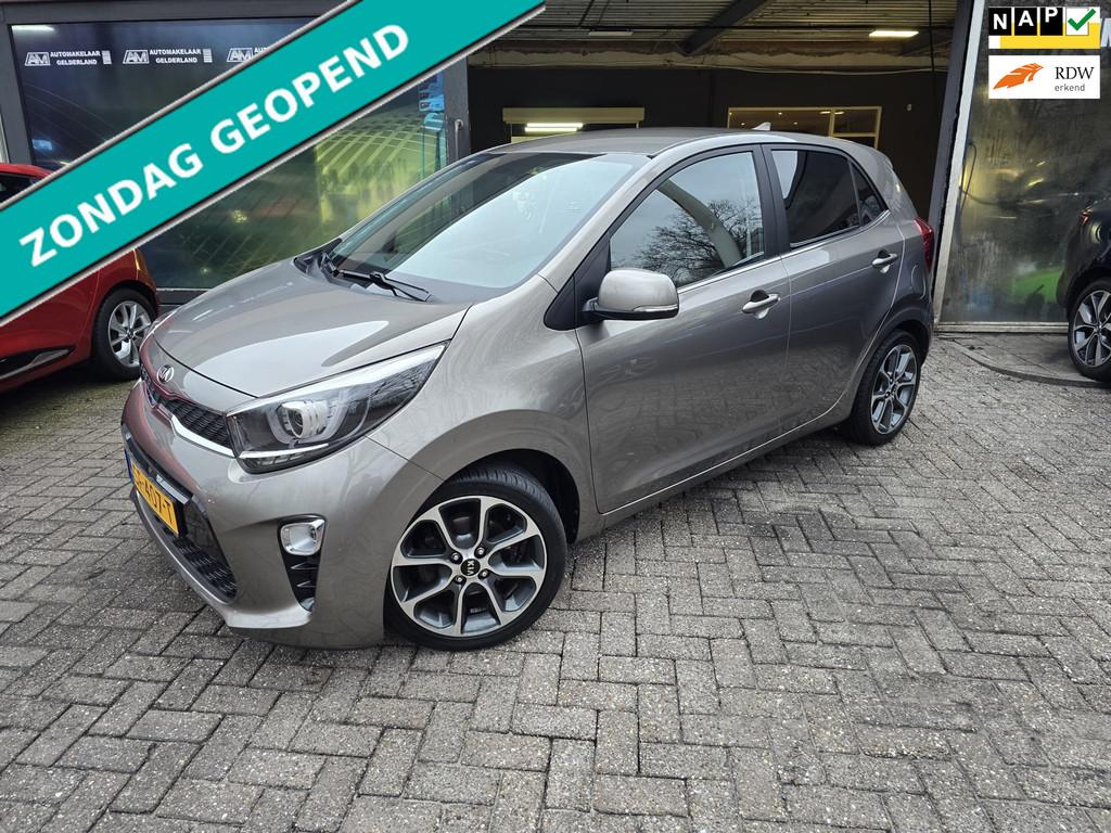 Kia Picanto 1.0 CVVT Design Edition | 1E EIGENAAR | 12MND GA, Auto's, Kia, Voorwielaandrijving, Stof, Gebruikt, Euro 6