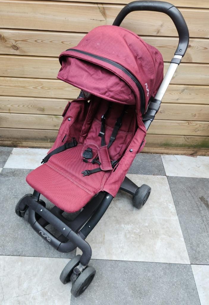 Nuna Pepp XL kinderwagen buggy, Kinderen en Baby's, Kinderwagens en Combinaties, Zo goed als nieuw, Overige merken, Verstelbare duwstang