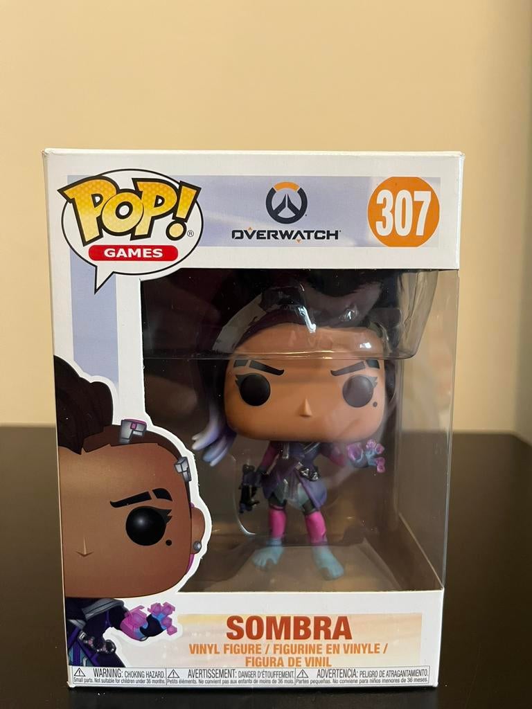 Funko Pop Overwatch Sombra #307, Ophalen of Verzenden, Zo goed als nieuw