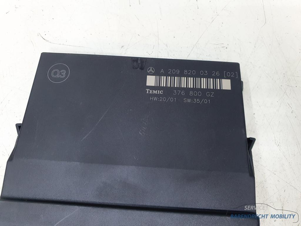 Mercedes W209 C209 CLK TEMIC control unit module A2098200326, Auto-onderdelen, Elektronica en Kabels, Gebruikt, Mercedes-Benz AG