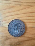 Zilveren Juliana rijksdaalder 1961, Postzegels en Munten, Munten | Nederland, Koningin Juliana, Verzenden, Zilver, Losse munt