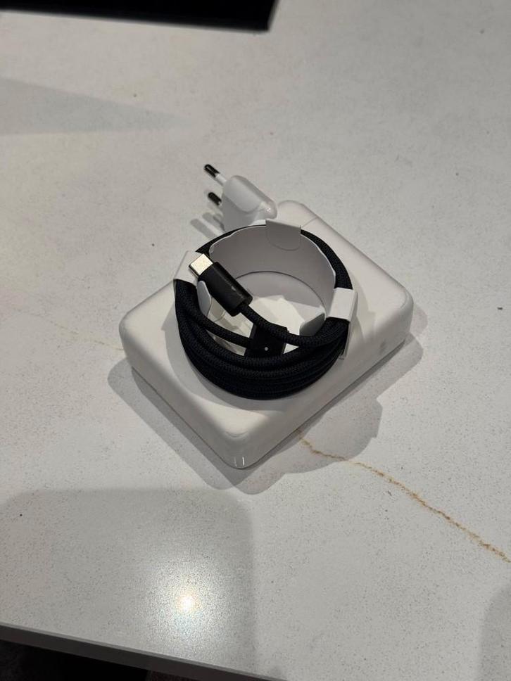 Apple MacBook Oplader 140W + Zwarte USB-C MagSafe Kabel, Computers en Software, Laptop-opladers, Nieuw, Ophalen of Verzenden