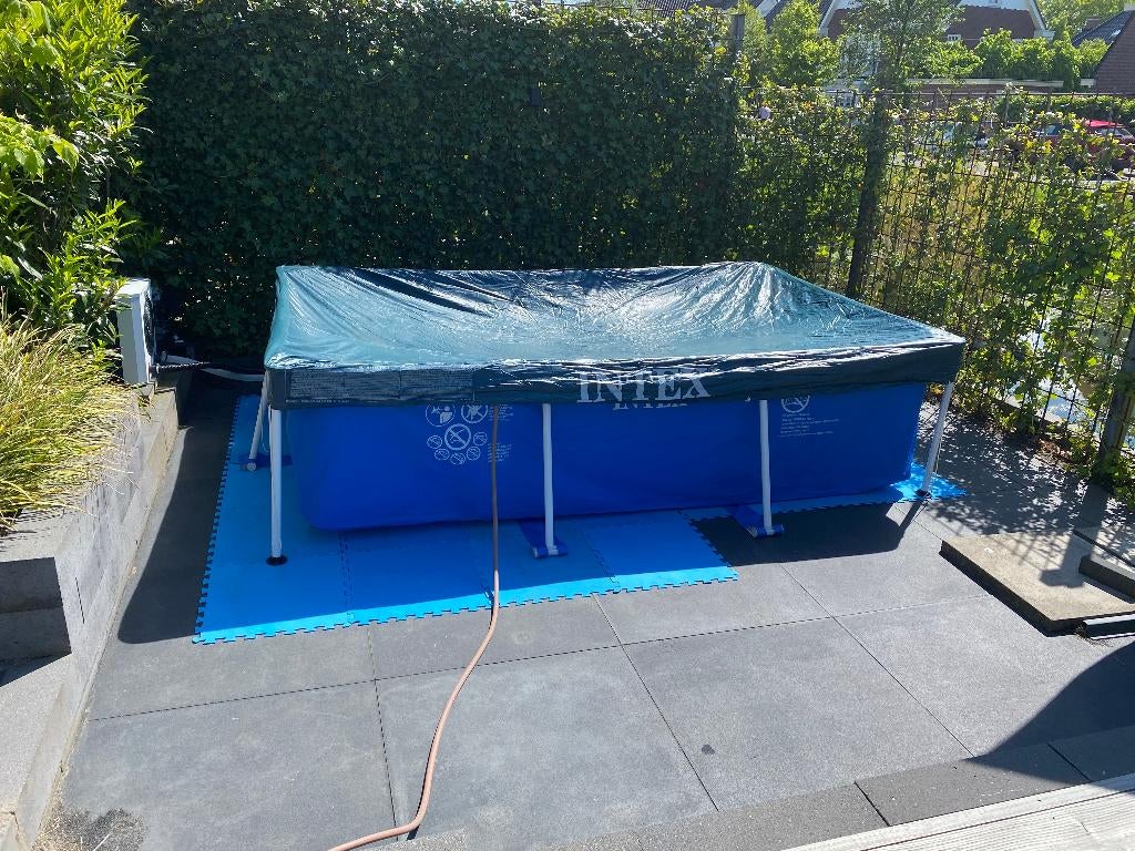 Compleet verwarmd zwembad – klaar voor de zomer!, Tuin en Terras, Zwembaden, Ophalen, Zo goed als nieuw, Opzetzwembad, 200 tot 400 cm