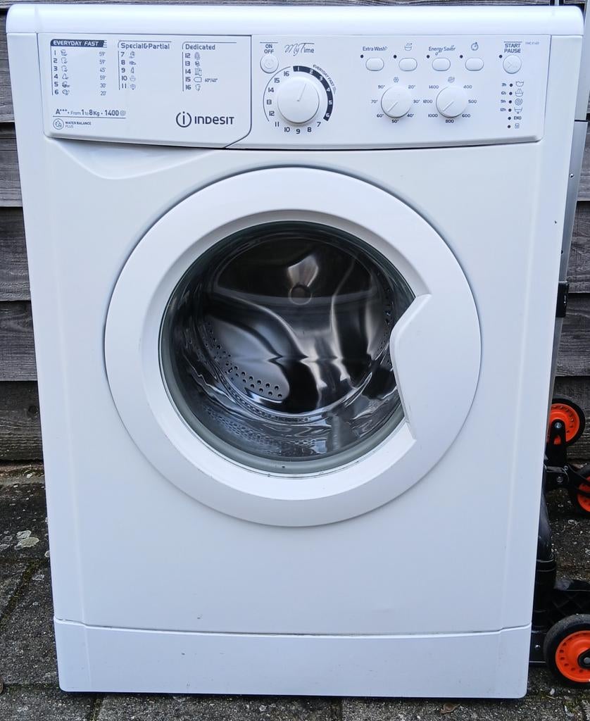 Indesit EWC 81483 W EU Wasmachine - 8kg, 1400 toeren, Witgoed en Apparatuur, Wasmachines, Ophalen, 1200 tot 1600 toeren, Gebruikt