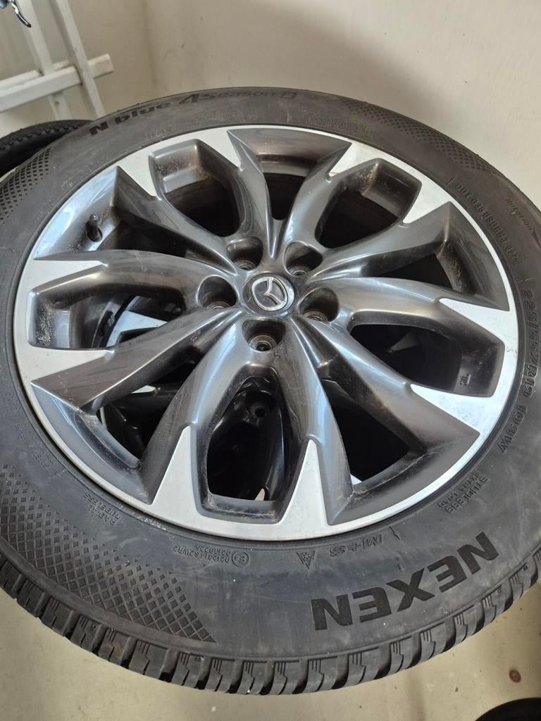 Lichtmetalen velgen Mazda CX-5 (2017) met All Season banden, Ophalen, All Season, Banden en Velgen