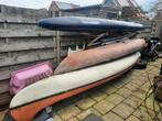 1 kano 3 persoons en 2 kajakken 1 persoons, Watersport en Boten, Kano's, Ophalen