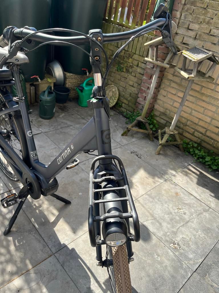 Cortina elektrische fiets, Fietsen en Brommers, Ophalen, Gebruikt, 50 km per accu of meer, Cortina