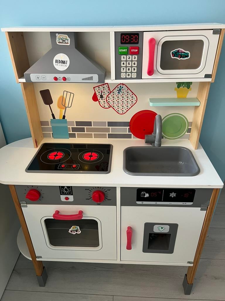 Speelgoed keuken, Ophalen, Zo goed als nieuw, Hout, Speelkeuken