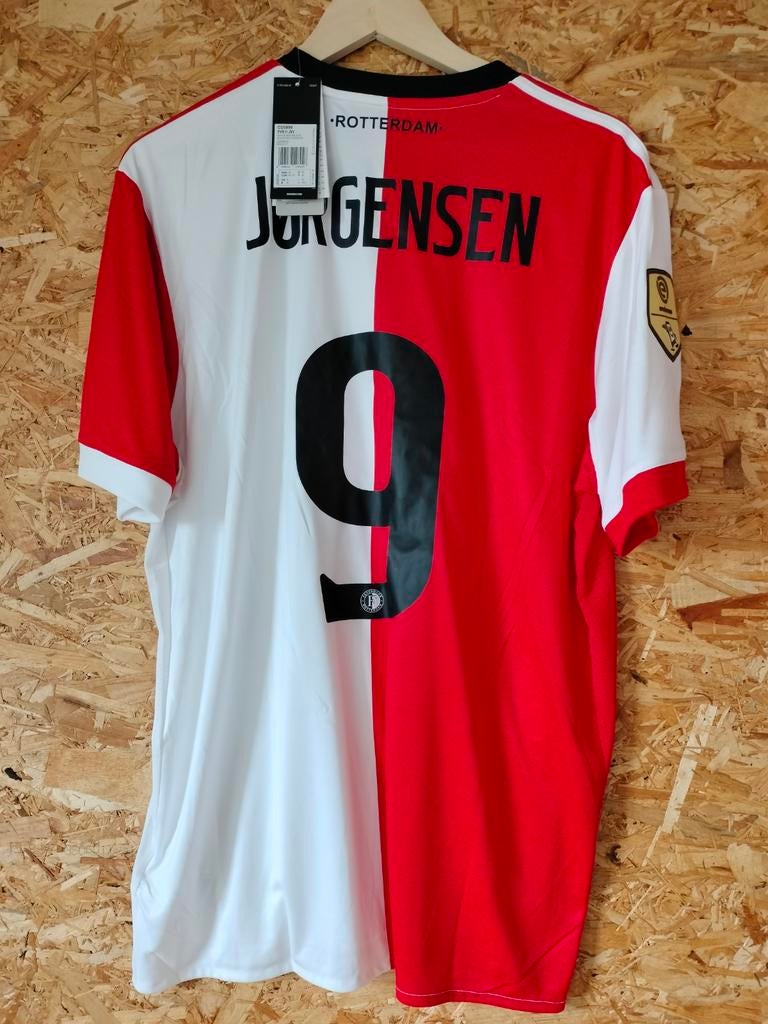 Feyenoord Rotterdam 2017/2018 Jørgensen maat XL, Maat XL, Ophalen of Verzenden, Nieuw, Shirt