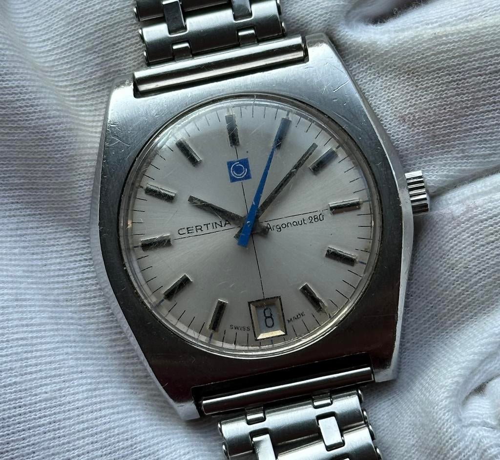Certina horloge argonaut 280, Ophalen of Verzenden, Gebruikt