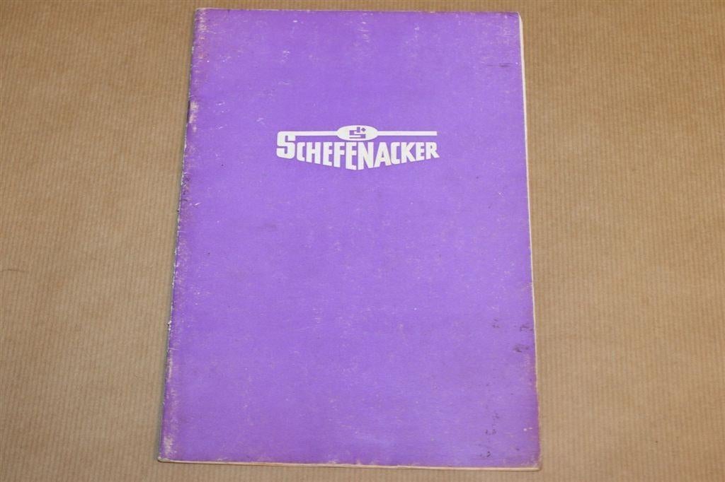 Oude handleiding - Schefenacker Grasmaaier - 1965, Boeken, Techniek, Ophalen of Verzenden, Gelezen, Bouwkunde