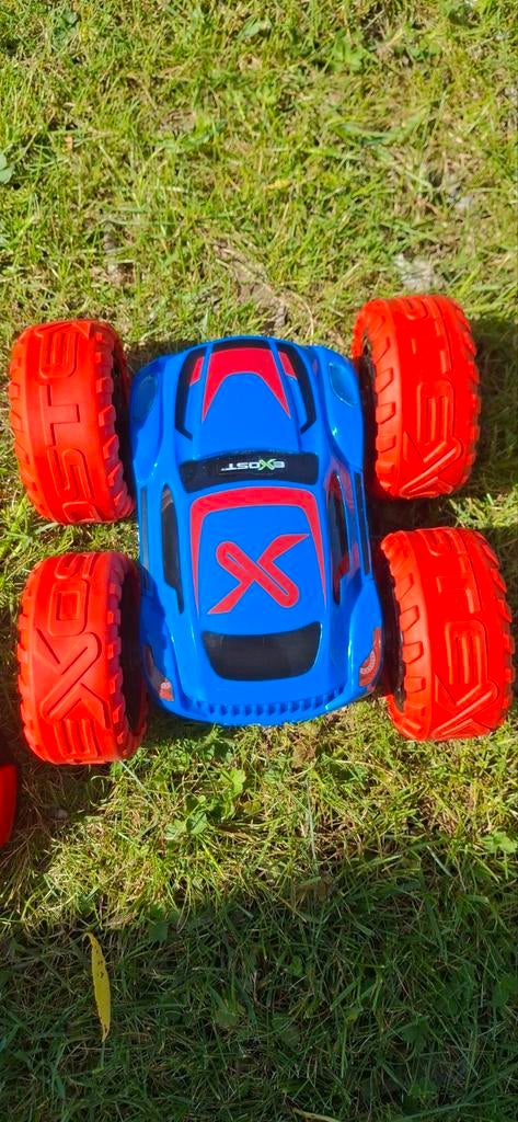 Exost RC 360 Cross MX Rood - Bestuurbare Auto met Licht, Ophalen, Gebruikt, Afstandsbediening