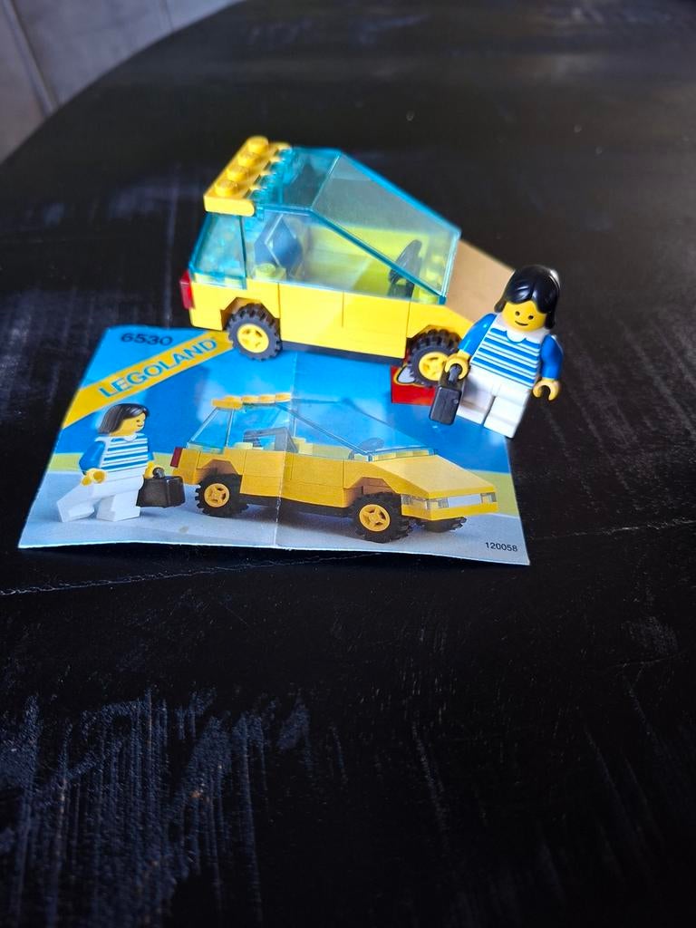Lego Legoland 6530 Sportwagen met minifiguur, Ophalen of Verzenden, Gebruikt, Lego