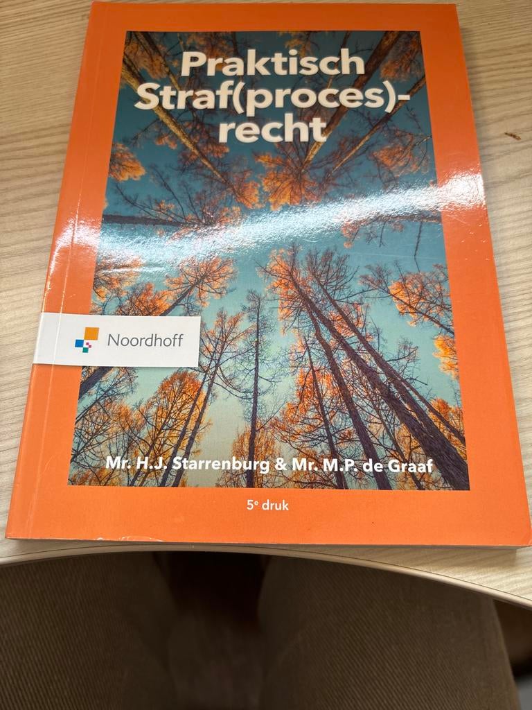 Praktisch Straf(proces)recht - 5e druk, Boeken, Ophalen of Verzenden, Gamma, Zo goed als nieuw, HBO