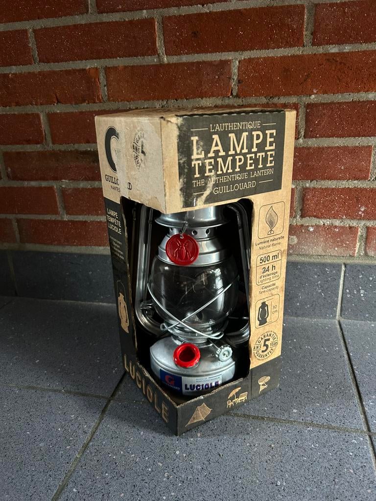 Guillouard luciole olielamp zilver, Ophalen of Verzenden, Nieuw