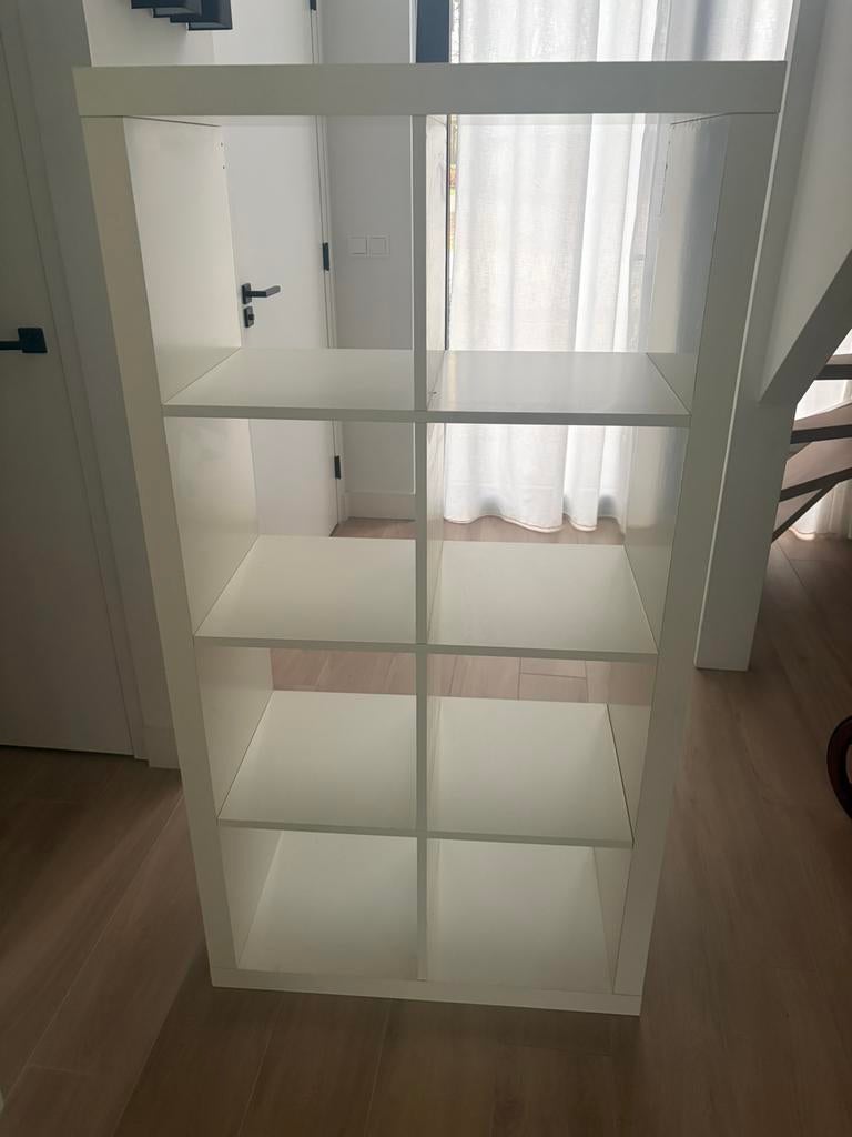 Ikea kallax 4x2, Ophalen, Met plank(en), Gebruikt, 100 tot 150 cm