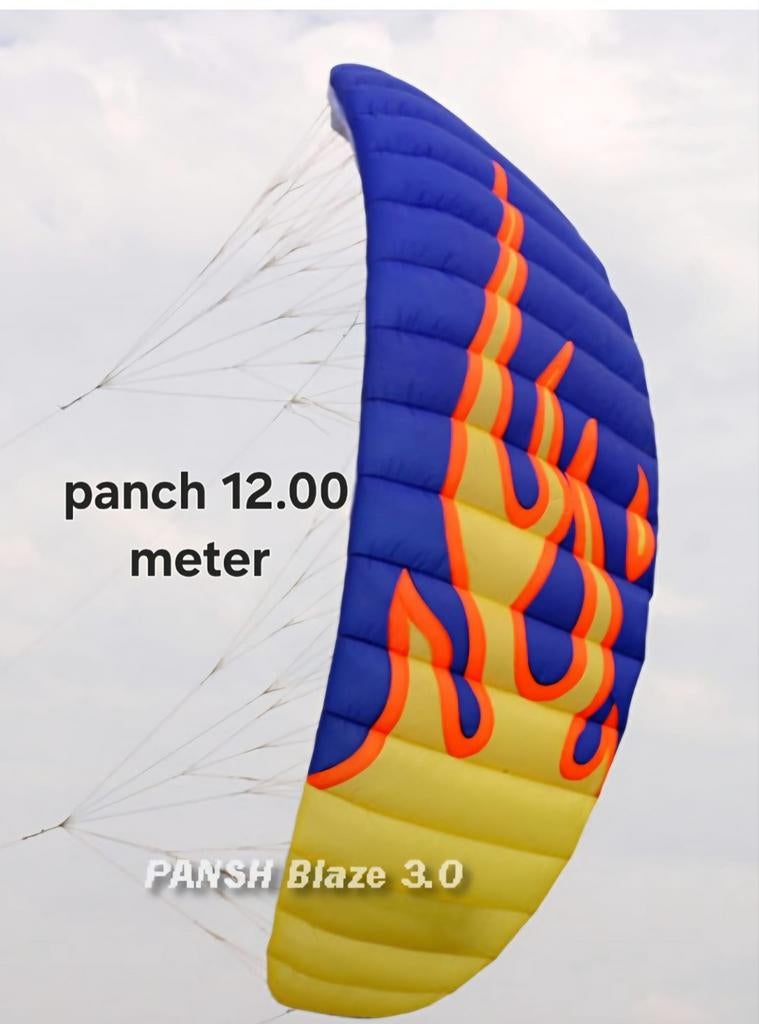 Supersterke powe kite 12m², Sport en Fitness, Zweefvliegen en Paragliding, Ophalen of Verzenden