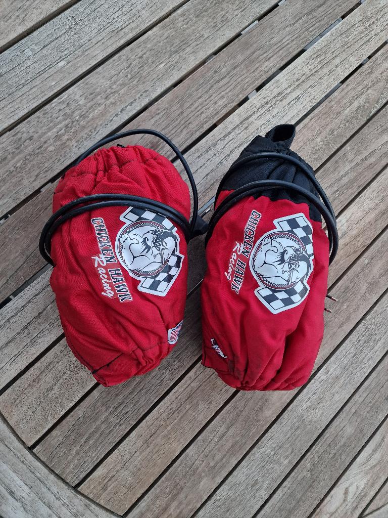 Chickenhawk Bandenwarmers supermoto supermotard moto2 set, Ophalen of Verzenden, Gebruikt