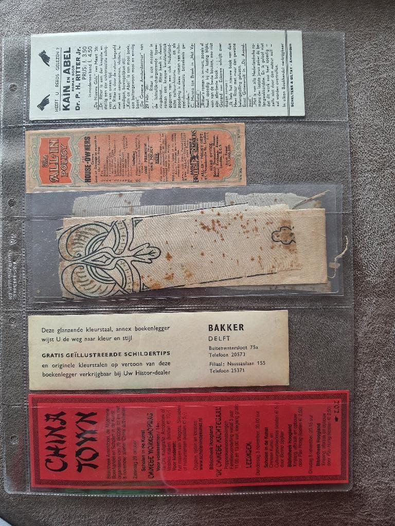 Boekenleggers bladwijzers 8, Verzamelen, Ophalen of Verzenden, Zo goed als nieuw