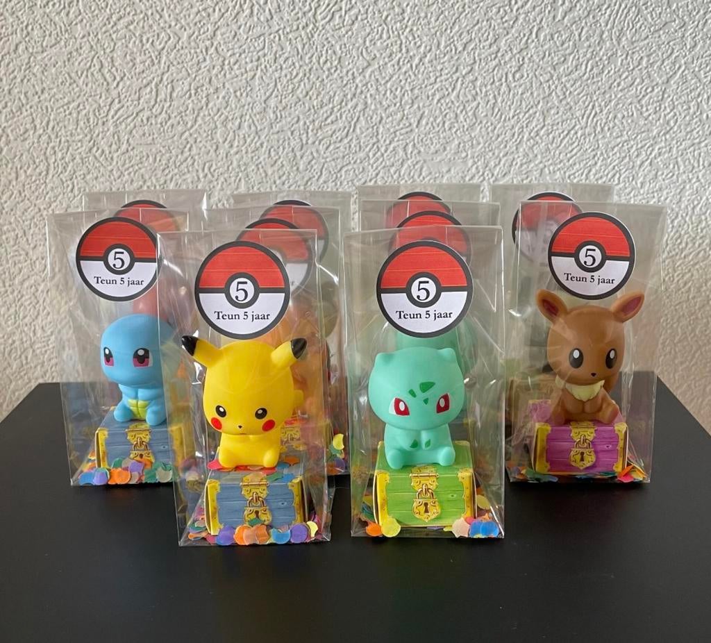 Pokemon traktaties | verjaardag, Hobby en Vrije tijd, Feestartikelen, Nieuw, Feestartikel, Verjaardag, Ophalen of Verzenden