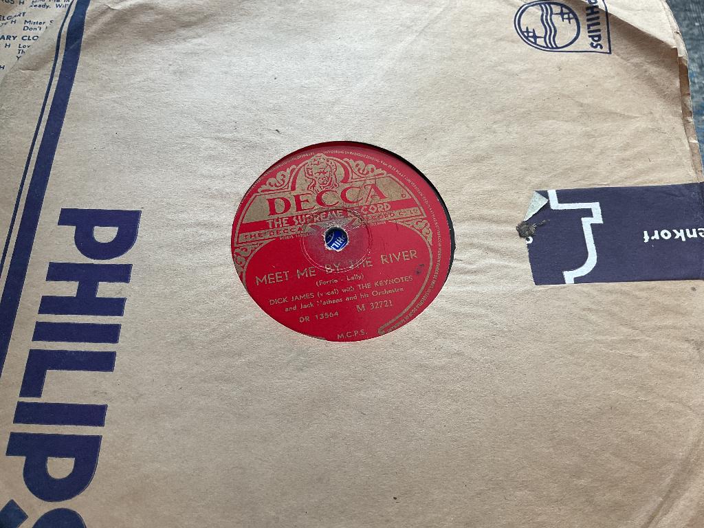 Meet me by the river, Ophalen of Verzenden, Voor 1960, Gebruikt, Overige formaten