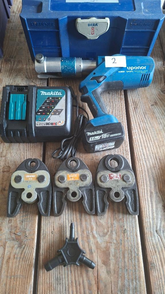 3x Uponor Up 110 accu perstang persapparaat, ., Ophalen of Verzenden, Zo goed als nieuw, .