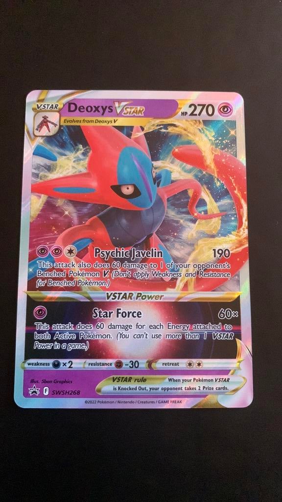 Deoxys V stars, Ophalen of Verzenden, Zo goed als nieuw