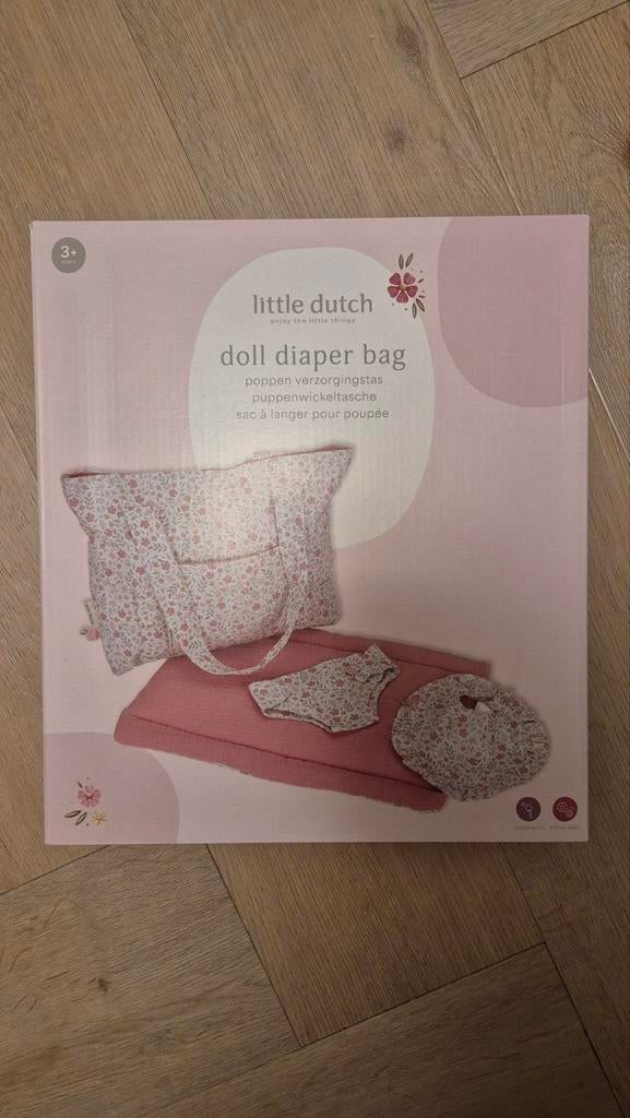 Little Dutch poppen verzorgingstas, Ophalen of Verzenden, Babypop