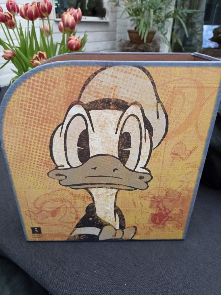 Stevige verzamelbak voor Donald Duck tijdschriften, Ophalen of Verzenden, Donald Duck, Gebruikt, Overige typen
