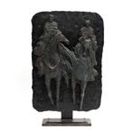 Moderne Bronzen Sculptuur Claude Quiesse Brutalist 67cm 21kg, Ophalen of Verzenden