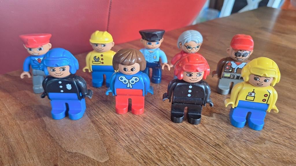 Lego Duplo Figuren Set - Diverse Beroepen, Ophalen, Gebruikt