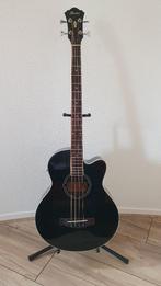 Ibanez AEB8E BK akoestische bas (zwart), Ophalen, Gebruikt, Semi-akoestisch