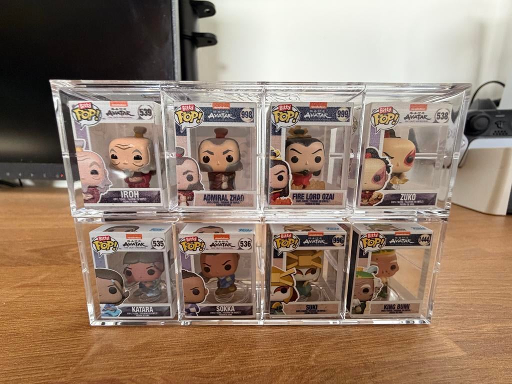 Avatar Bitty Pop! Set - Iroh, Zuko, Katara, Sokka, Suki, Ophalen of Verzenden, Zo goed als nieuw, Jongen of Meisje