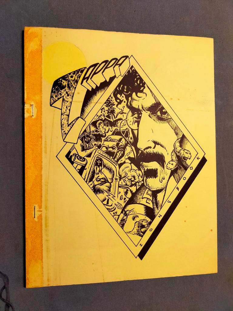 Zappa zongbook (1980 bootleg Songbook) illustratie: Pontiac, Boeken, Muziek, Ophalen of Verzenden, Gelezen, Artiest
