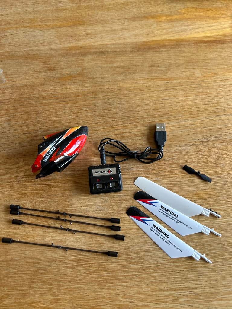 WL Toys 911 onderdelen set - Helikopter accessoires, Hobby en Vrije tijd, Ophalen of Verzenden, Gebruikt, Elektro, Helikopter