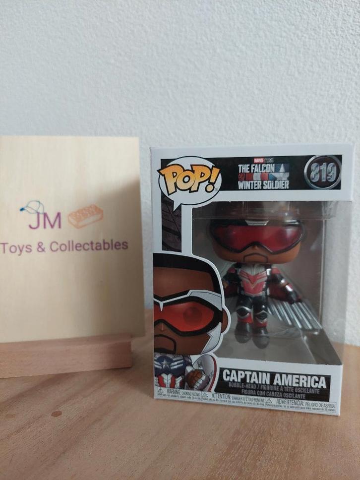 Funko POP! Captain America #819 The Falcon, Verzamelen, Poppetjes en Figuurtjes, Nieuw, Ophalen of Verzenden