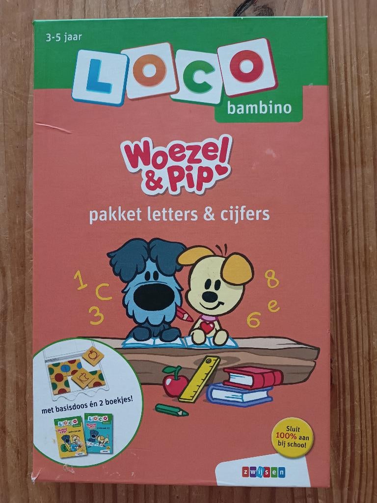 Loco bambino Woezel en Pip, Kinderen en Baby's, Speelgoed | Educatief en Creatief, Verzenden, Gebruikt, Taal en Lezen