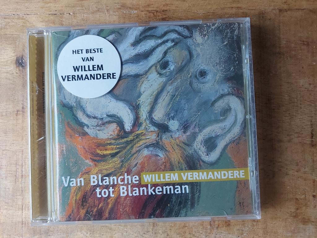 CD Willem Vermandere – Van Blanche Tot Blankeman, Cd's en Dvd's, Ophalen of Verzenden, Zo goed als nieuw, Levenslied of Smartlap