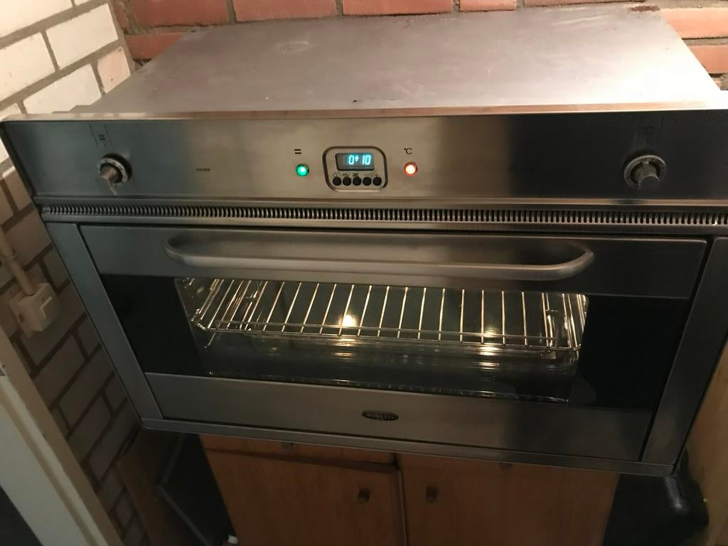 Boretti oven 90cm met DRAAISPIT Hetelucht,grill,oven  INBOUW, Witgoed en Apparatuur, Ovens, Ophalen, Hete lucht, Zo goed als nieuw