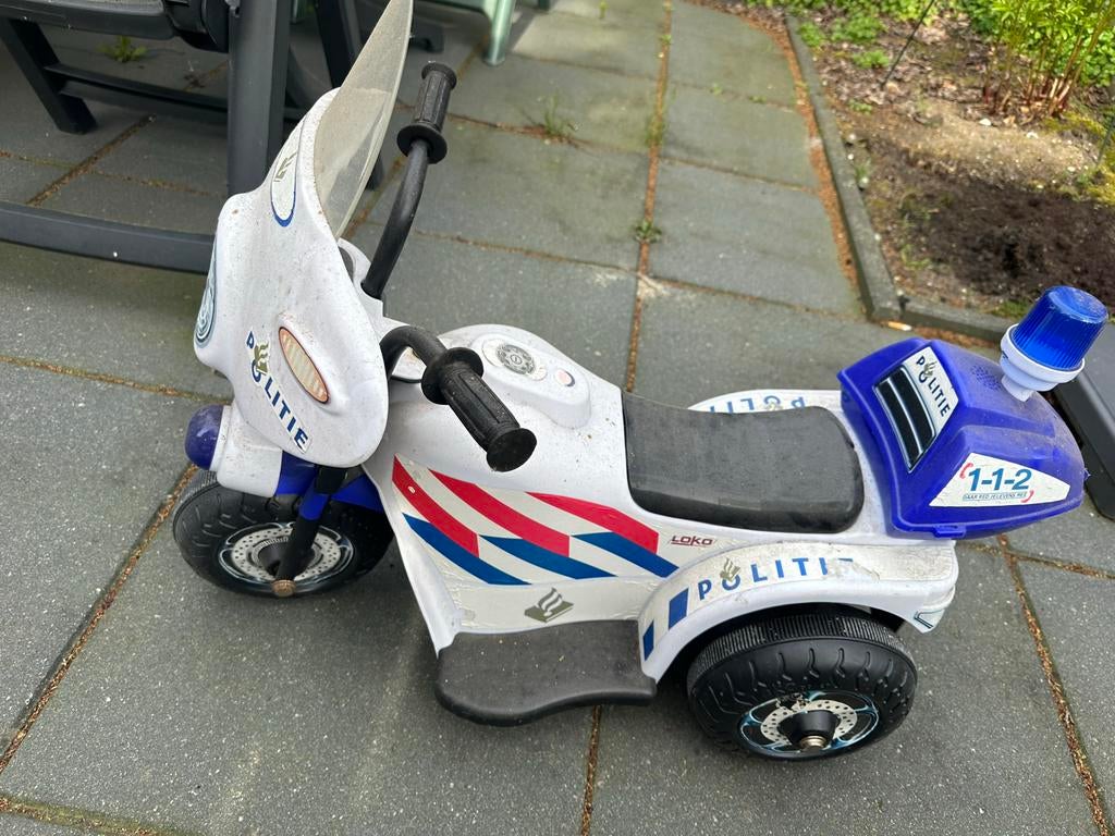 Mini elektrische scooter voor peuters - politie, Ophalen, Gebruikt, Overige typen