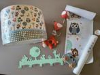 Bosdieren lampenkap, kapstok, haakjes, groeiposter, auto, Ophalen, Zo goed als nieuw, Lamp