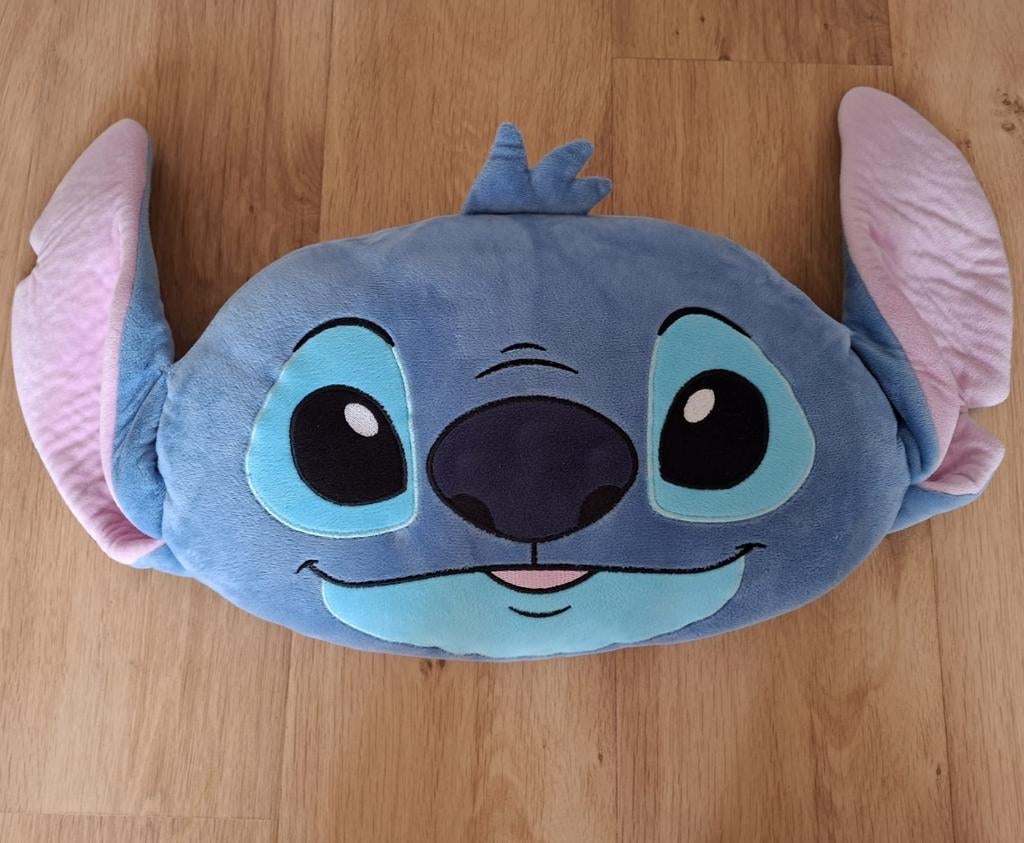 Disney Stitch Knuffelkussen - Zacht en Decoratief, Disney, Disney, Overige typen, Blauw