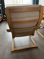 IKEA Pöang stoel met beige kussen, Huis en Inrichting, Ophalen, Gebruikt, Overige kleuren, Eén