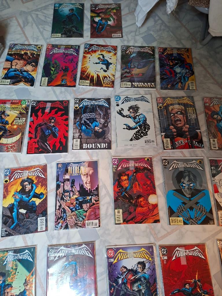 Nightwing comics vol. 1 (issue 2-83), Meerdere comics, Ophalen of Verzenden, Gelezen, Amerika