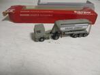 Herpa Scania met Cement aanhanger Schaal 1:87, Ophalen, Zo goed als nieuw, Bus of Vrachtwagen, Herpa