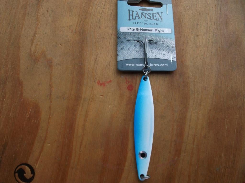 21 grams Hansen Fight roofvis lepel / kunstaas lepel, Ophalen of Verzenden, Nieuw, Overige typen