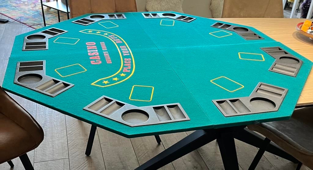Pokertafel, Ophalen, Gebruikt